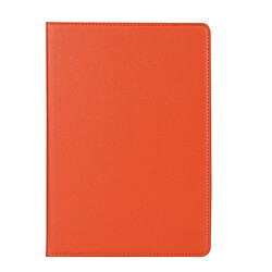 Wewoo Coque Orange pour iPad Pro 10.5 pouces Litchi Texture 360 degrés Spin Multi-fonction horizontale Flip en cuir Housse de protection avec support