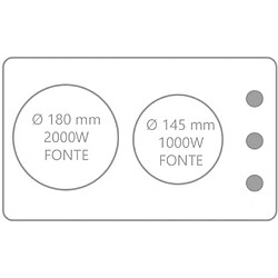 Avis Mezieres Kitchenette 140cm 1 domino électrique minuterie meuble 2 portes frigo