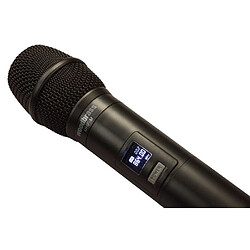 Avis WOODBRASS Microphone sans Fil Système Micro UHF Portable (864 mHz) Micro à main Pro pour Karaoké DJ Animation Mariage Conférence