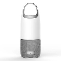 Yonis Enceinte Bluetooth Portable Avec Banque D'énergie 3600mAh Et Lumière LED Colorée