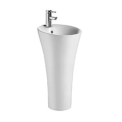 Karag Lavabo totem VENDOME 87x45,5x45,5 cm en céramique