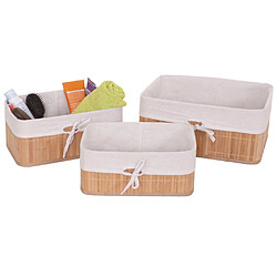 Avis Decoshop26 Lot de 3 paniers de rangement salle de bain en bamboo couleurs naturelles 04_0002998