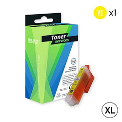 TONER SERVICES Compatible Epson 24XL - Elephant Cartouche Jaune C13T24344010 (T2434)