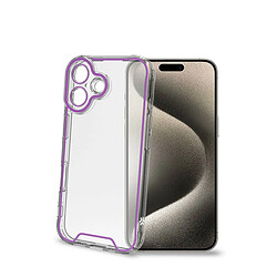 Protection pour téléphone portable Celly IPHONE 16 Transparent