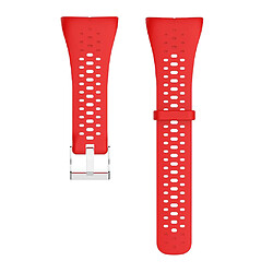 Bracelet ajustable en silicone pour montre de rechange pour Polar M400 M430 Rouge pas cher