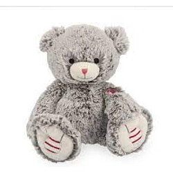 Kaloo doudou musical mae ours gris