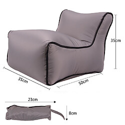 Avis Sac de fèves gris de chaise de bébé de sofa de siège de bébé de sofa imperméable gonflable d'enfants