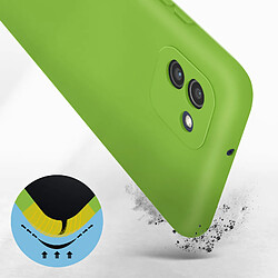 Avis Avizar Coque Samsung Galaxy A03 Silicone Semi-rigide Finition Soft-touch Fine vert