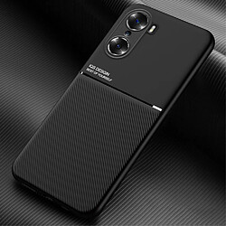 Coque en TPU + PU style d'affaires, antichoc noir pour votre Honor 60