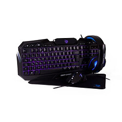 Clavier et souris CoolBox DG-KTRAA-10 - Noir