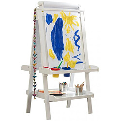 KidKraft Chevalet de dessin enfant en bois tableau et ardoise.