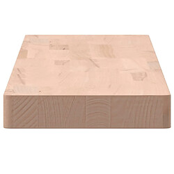 Acheter vidaXL Étagère murale 100x20x4 cm bois massif de hêtre