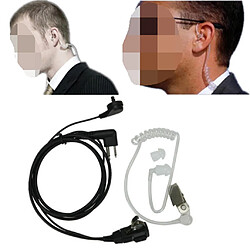 P300-2.5-s 2.5mm Throat Mic Casque Ecouteur