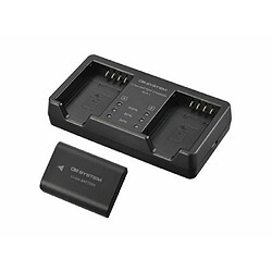 Kit chargeur double batterie + batterie OM System SBCX-1 pour OM-1