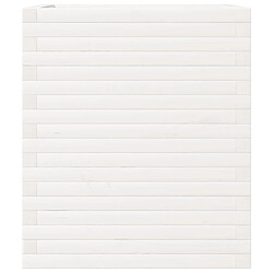 Acheter vidaXL Jardinière blanc 60x60x68,5 cm bois de pin massif