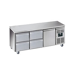 DESSERTE REFRIGEREE INOX CENTRALE -2/+8°C R600A-L2G