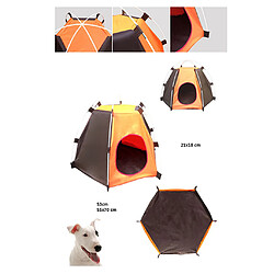 Avis tente chien chat animaux Pliable portable Fraise