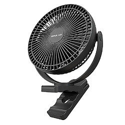 Ventilateur Portable Opolaire Ventilateur De Bureau Usb Rechargeable 10000mah Petit Mini Ventilateur De Bureau Silencieux Compatible Bureau Chambre à Coucher,flux d'Air Puissant, noir