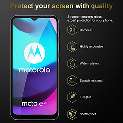 Cadorabo Verre trempé Motorola MOTO E20 / E30 / E40 Film Protection