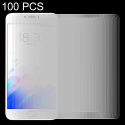 Wewoo Verre trempé 100 PCS Meizu M3 Note / Meilan Note 3 0.26mm 9H Surface Dureté 2.5D Antidéflagrant Film d'Écran