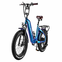 Avis Vélo Électrique FAFREES F20 Master - Moteur 500W Batterie 1080WH Autonomie 110KM - Bleu Aurore