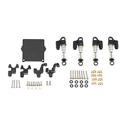 4 pièces Métal Amortisseur Amortisseur avec Choc Tour Accessoires Set Kits pour Axial SCX24 90081 1/24 RC Crawler Off-Route de Voiture de Rechange