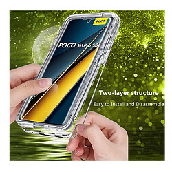 Avis Htdmobiles Coque pour Xiaomi Redmi K70E 5G et Poco X6 Pro 5G - housse etui silicone gel fine 360 integrale (avant et arriere) + verre trempe - TRANSPARENT