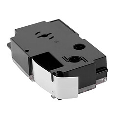 vhbw cassette cartouche 18mm noir sur blanc pour imprimante d´étiquette Casio CW-L300, KL-100E, KL-120, KL-130, KL-1500, KL-200, KL-2000