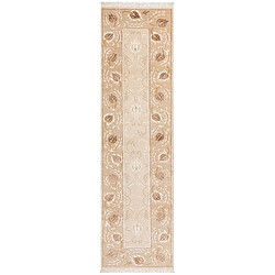 Vidal Tapis de couloir en laine 295x79 brun Darya