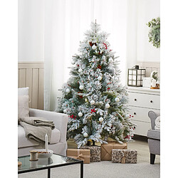 Beliani Sapin de Noël MASALA 180 cm Blanc