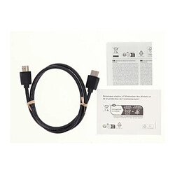 Avis Câble HDMI haute vitesse 4K HAMA 0,75CM OR - 205004