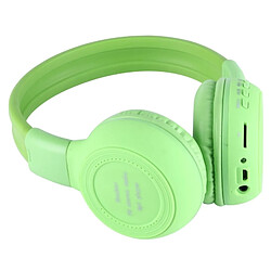 Avis Wewoo Lecteur MP3 vert pour Carte TF & Voyant LED & Fonction FM Casque Pliant Stéréo HiFi Sans Fil avec Écran LCD et Fente