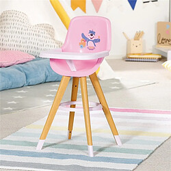 Zapf Creation AG BABY Born Chaise haute pour poupée de 43 cm