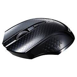 Avis Wewoo Souris sans fil noir pour Ordinateur Portable, PC, Distance Sans Fil: 30m 2.4GHz 1600 DPI Professionnel Sans Optique Commerciale Mute Silent Click Mini Silencieux