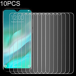 Wewoo Protection Film de verre trempé non plein écran de 10 PCS 9H 2.5D pour Y8 Plus