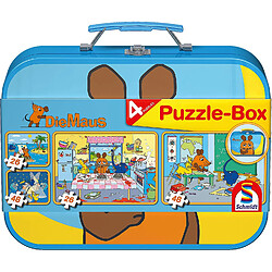 Schmidt Spiele - 55597 - Puzzle - La Souris - 2 x 26/2 x 48 Pièces