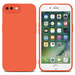 Cadorabo Coque iPhone 7 PLUS / 7S PLUS / 8 PLUS Etui en Orange