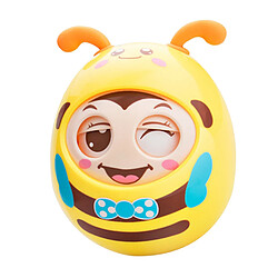 Roly-Poly Tumbler Doll Baby Toys Jouet De Développement 6-12 Mois Jaune pas cher