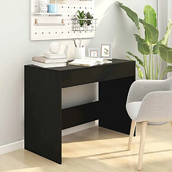 Avis Maison Chic Bureau,Table de travail pour chambre Noir 101x50x76,5 cm Aggloméré -GKD99391