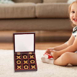 Acheter Tic Tac Toe Jeu En Bois Jouet pour Enfants Adultes