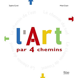 L'art par 4 chemins : le chemin de l'ouest, le chemin du nord, le chemin du sud, le chemin de l'est