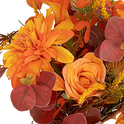 Avis Atmosphera, Createur D'Interieur Bouquet artificiel automnal - H. 55 cm - Orange