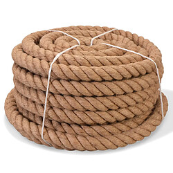 vidaXL Corde 100 % jute 30 mm 50 m