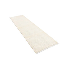 Vidal Tapis de couloir en laine 305x79 beige Darya