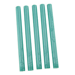 5pcs ronde cire à cacheter bâton de cachet colle pour outils de fête de mariage cyan pas cher