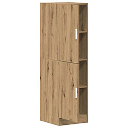 Acheter vidaXL Armoire de cuisine chêne artisanal 38x41,5x131,5 cm