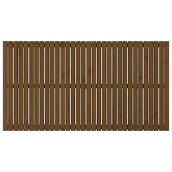 Acheter Maison Chic Tête de lit scandinave pour lit adulte,Meuble de chambre murale Marron miel 204x3x110 cm Bois massif de pin -MN48475