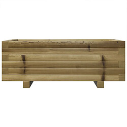 Acheter vidaXL Jardinière 70x40x26,5 cm bois de pin imprégné