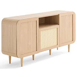 Avis Bestmobilier Mathilde - buffet bas - bois et cannage - 170 cm