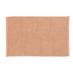 WENKO Tapis de salle de bain en coton Mona - L. 50 x l. 80 cm - Taupe